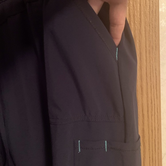 Scrubstar Men's Cargo Pants - Dark Blue - Picture 6 of 12